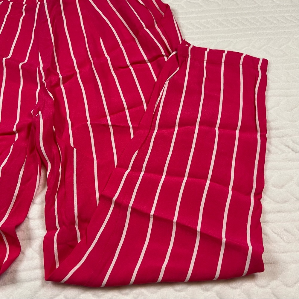 💗 Forever 21 -‎ Womans High Waisted Striped Pants - Picture 9 of 9
